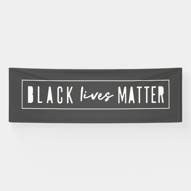 Black Lives Materie | BLM Race Equality Modern Banner (Horizontal)