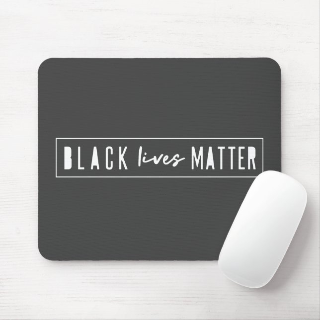 Black Lives Materie | BLM Race Equality Modern Mousepad (Mit Mouse)