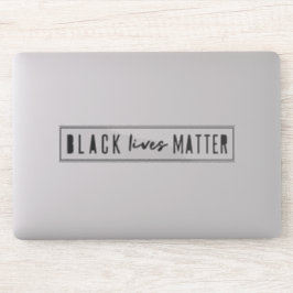 Black Lives Materie | BLM Race Equality Notebook Aufkleber