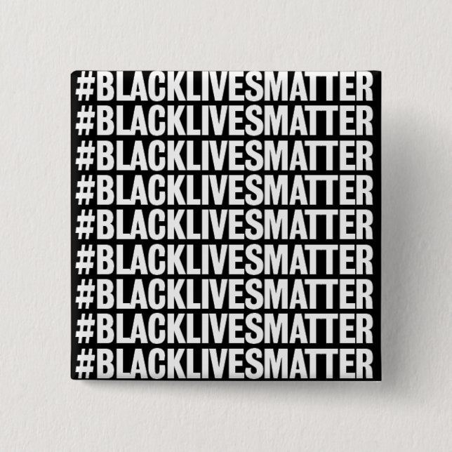 Black Lives Materie Button (Vorderseite)
