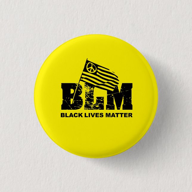 Black Lives Materie Button (Vorderseite)