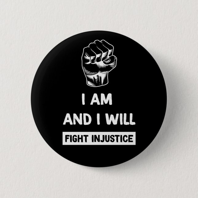 Black Lives Materie Button (Vorderseite)