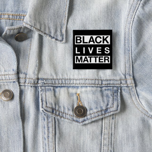 Black Lives Materie Button (Beispiel)