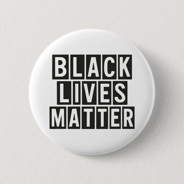 Black Lives Materie Button (Vorderseite)