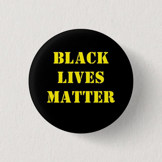 Black Lives Materie Button (Vorderseite)