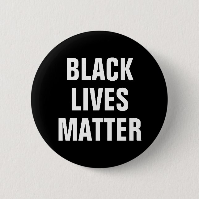 Black Lives Materie Button (Vorderseite)