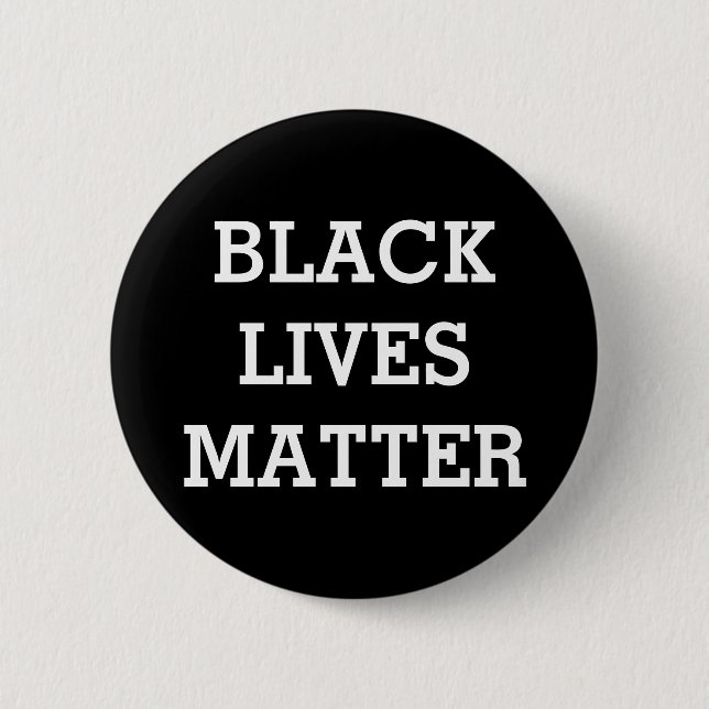 Black Lives Materie Button (Vorderseite)
