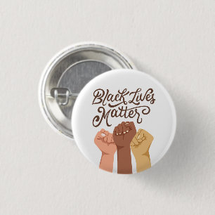 Black Lives Materie - Einheit Button
