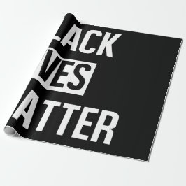 Black Lives Materie Geschenkpapier