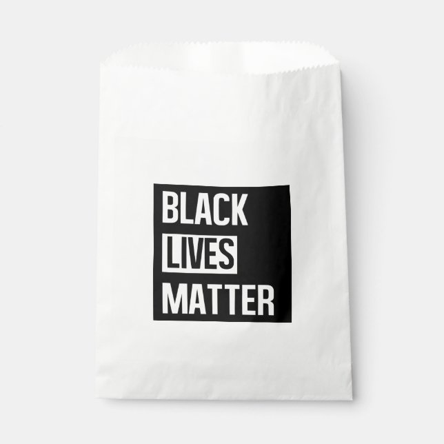 Black Lives Materie Geschenktütchen (Vorderseite)