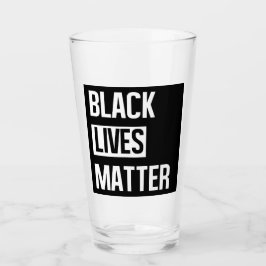 Black Lives Materie Glas