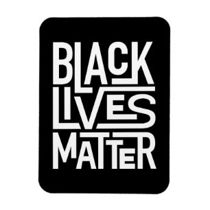 Black Lives Materie   Gleichberechtigte Rechte Magnet