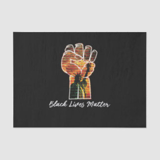 Black Lives Materie Graffiti Equality empowered Seidenpapier