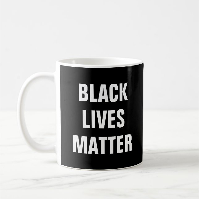 Black Lives Materie Kaffeetasse (Links)
