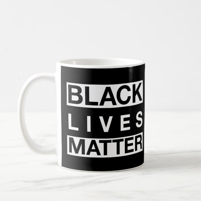 Black Lives Materie Kaffeetasse (Links)