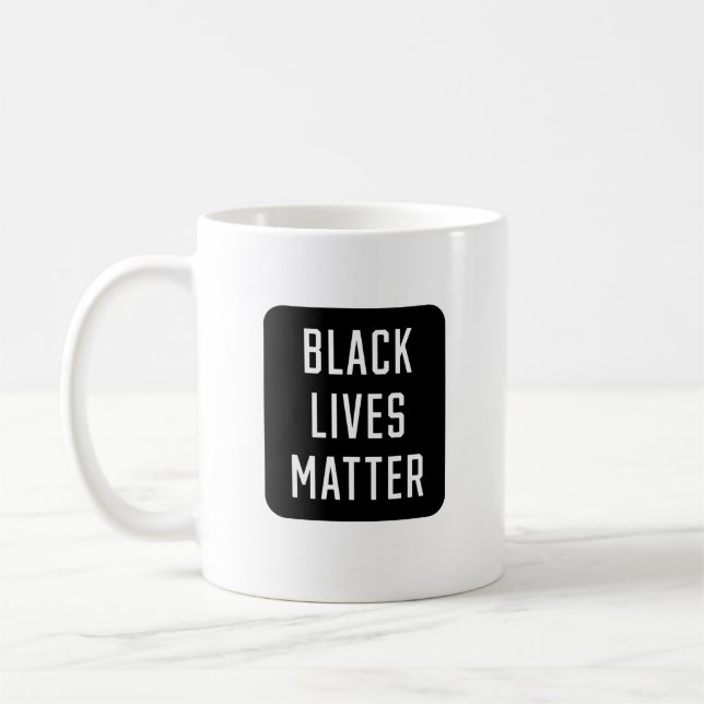 Black Lives Materie Kaffeetasse (Links)