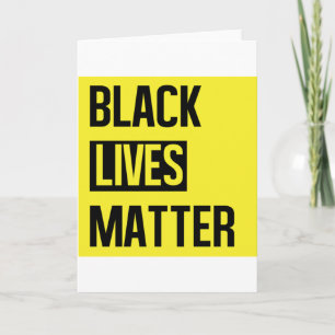 Black Lives Materie Karte