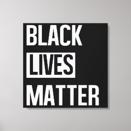 Black Lives Materie Leinwanddruck