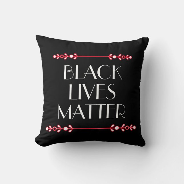 Black Lives Materie Luxus-Throw-Kissen Kissen (Vorderseite)