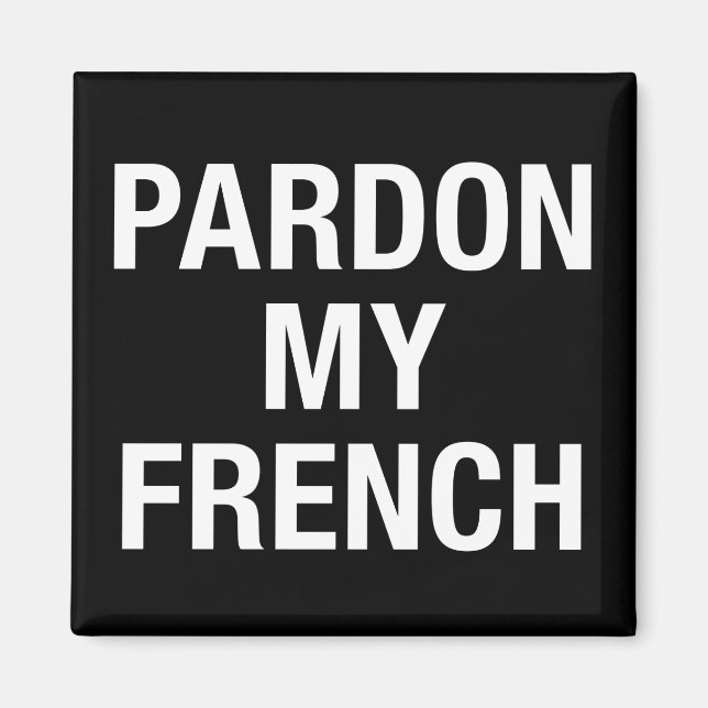 Black Lives Materie Magnet (Vorne)