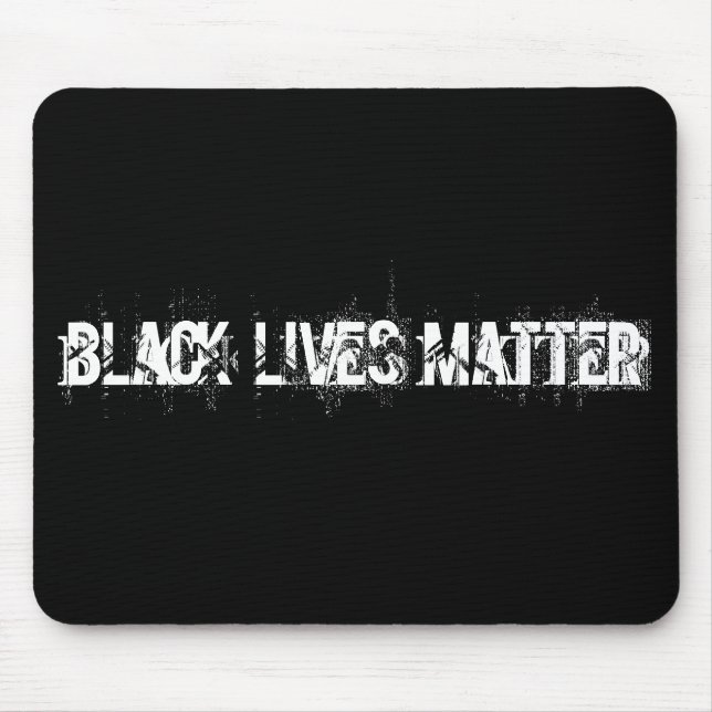 Black Lives Materie Mousepad (Vorne)