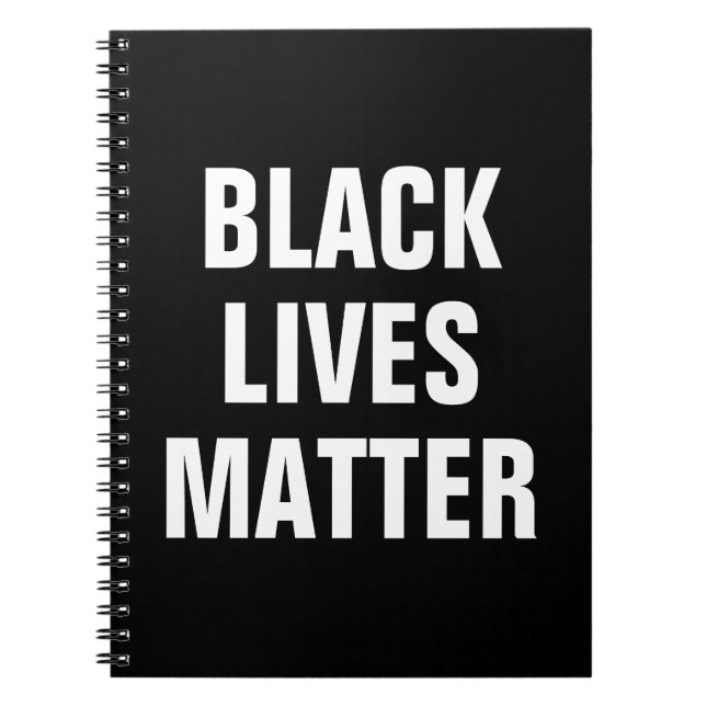 Black Lives Materie Notizblock (Vorderseite)