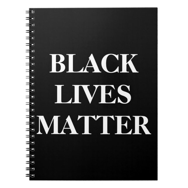 Black Lives Materie Notizblock (Vorderseite)