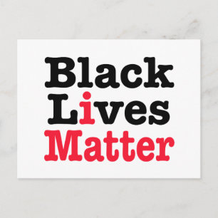 Black Lives Materie Postkarte