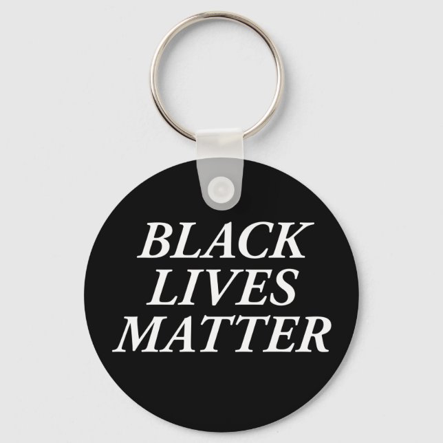 Black Lives Materie Schlüsselanhänger (Vorderseite)
