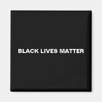 Black Lives Materie Schwarz-weißer Text minimalist