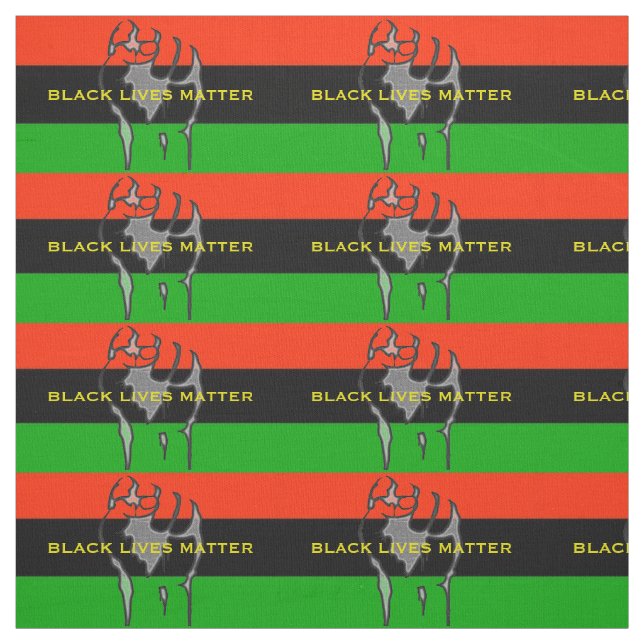 BLACK LIVES MATERIE STOFF (Muster)