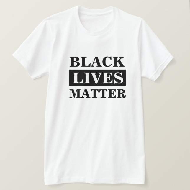 Black Lives Materie T-Shirt (Design vorne)