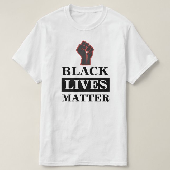 Black Lives Materie T-Shirt (Design vorne)