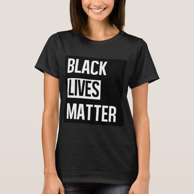 Black Lives Materie T-Shirt (Vorderseite)