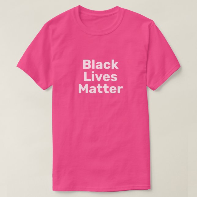 Black Lives Materie T-Shirt (Design vorne)
