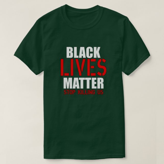 Black Lives Materie T - Shirt (Design vorne)