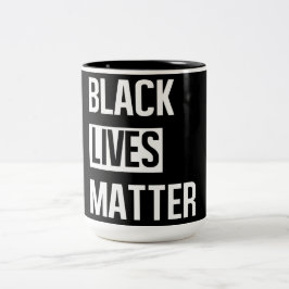 Black Lives Materie Zweifarbige Tasse