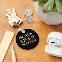 Black Lives Matt Black Gold moderne Typografie