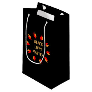 Black Lives Matt Gift Bag Kleine Geschenktüte