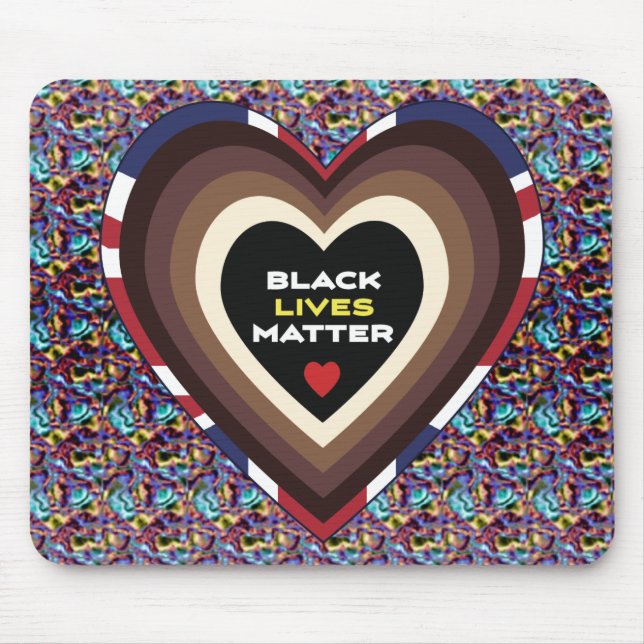 Black Lives Matt Mouse Pad Mousepad (Vorne)