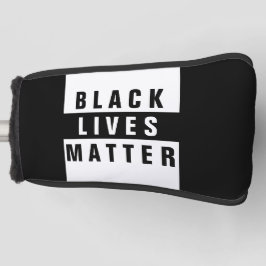 Black Lives Matt Putter Golf Head Cover Headcover