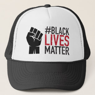 Black Lives Matte BLM Angestiftete Faust Faust Truckerkappe