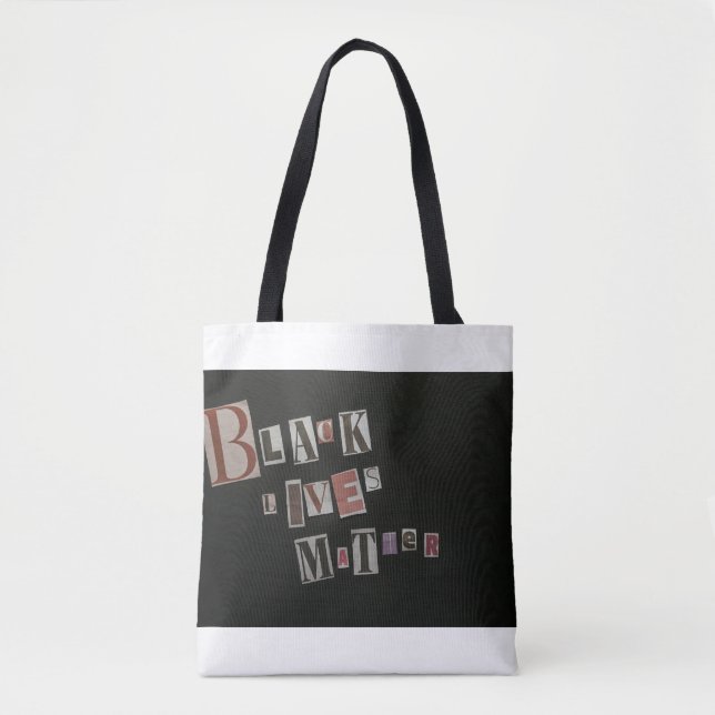 Black Lives Matte Tote Bag (Vorderseite)