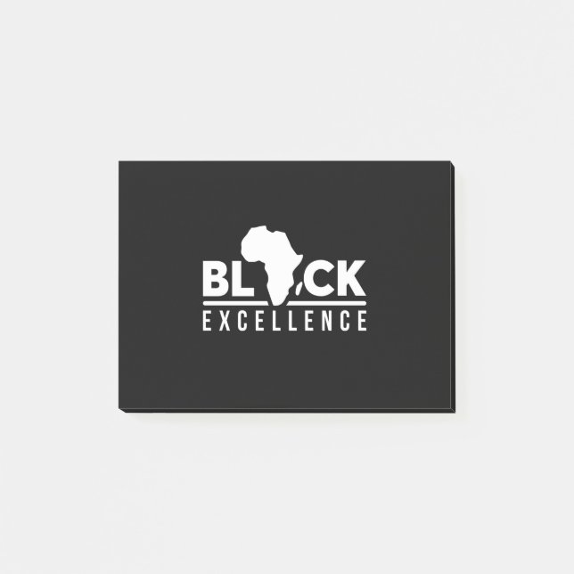 Black Lives Matter Black Excellence Post-it Klebezettel (Vorderseite)