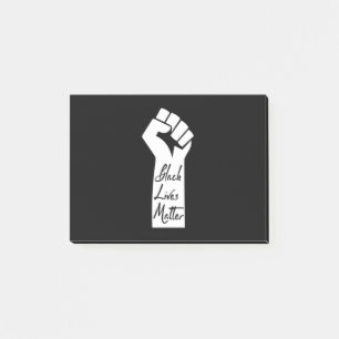 Black Lives Matter Black Woman Post-it Klebezettel