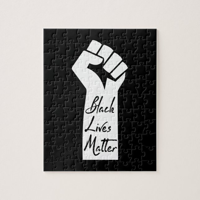 Black Lives Matter Black Woman Puzzle (Vertikal)