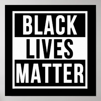 Black Lives Matter BLM Afrikanischer Stolz Poster