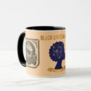 Black Lives Matter Einheit Gerechtigkeit Ermächtig Tasse