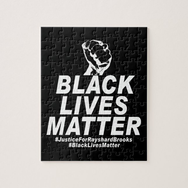 Black Lives Matter #JusticeForGeorgeFloyd #BlackLi Puzzle (Vertikal)