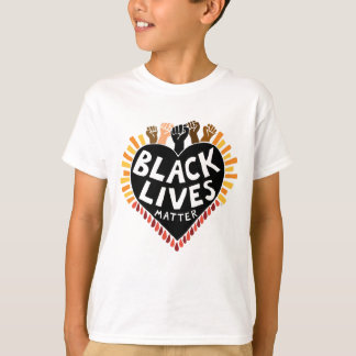 Black Lives Matter Kid's T - Shirt (light)